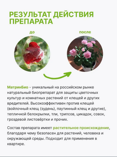 Защита растений от насекомых "Матрин Био" 9мл