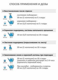 Удобрение суперконцетрат Gota Vita, экспресс восстановление, "Капля жизни", 250 мл