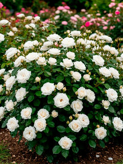 Роза спрей Сноу Дэнс (Snow Dance)