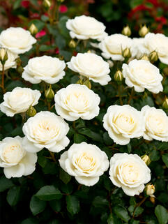 Роза флорибунда Алабастер (Alabaster)