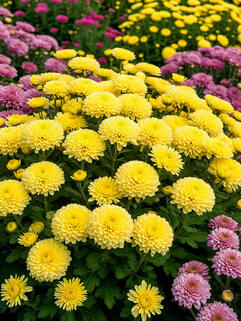 Хризантема корейская Золотистая