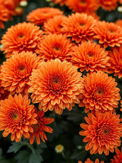 Хризантема мультифлора Sanbeam Orange (Санбим Оранж)
