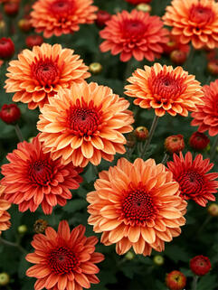 Хризантема корейская Бруно