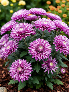 Хризантема мультифлора Роял Пурпле